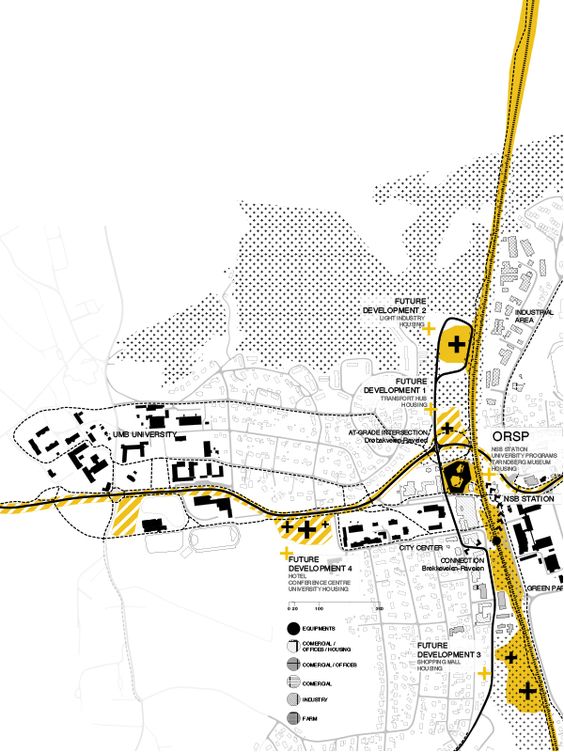 map for site analysis